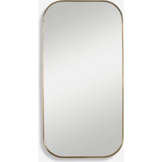 Taft-Plated Brass Mirror