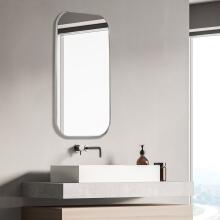 Taft-Polished Nickel Mirror