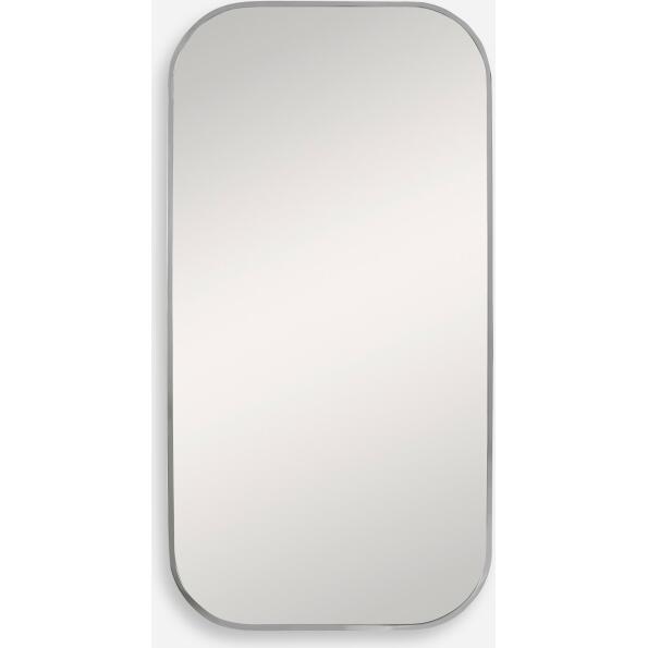 Taft-Polished Nickel Mirror