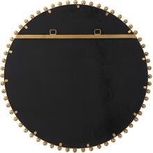 Taza-Gold Round Mirror