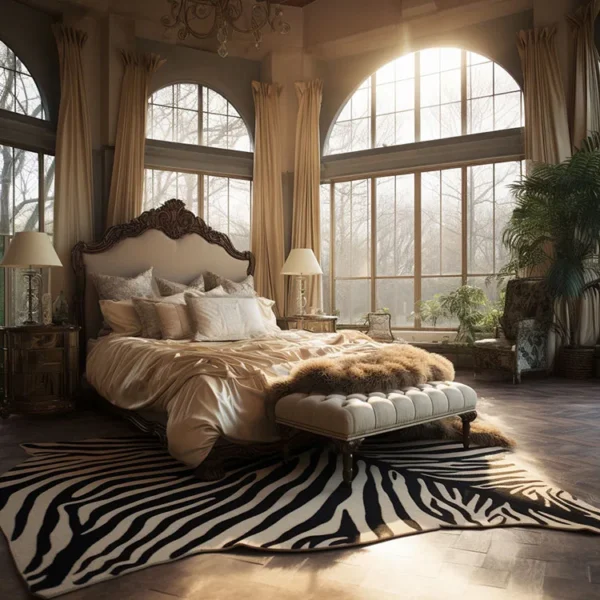 Tasteful Decorating with Black and Brown Fabrics Hebron Fabric jpg