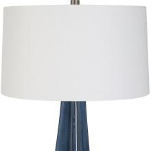 Teramo-Scalloped Ceramic Table Lamp