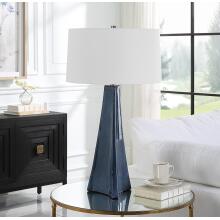 Teramo-Scalloped Ceramic Table Lamp