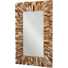 Teak Branch-Rectangular Mirror