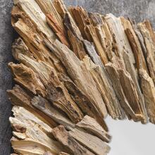 Teak Branch-Rectangular Mirror