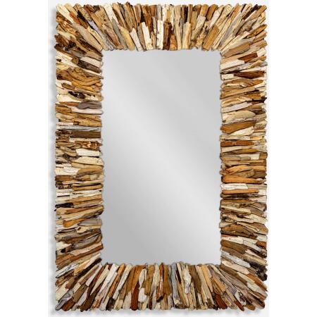 Teak Branch-Rectangular Mirror