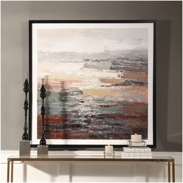 Uttermost Tides Abstract Art