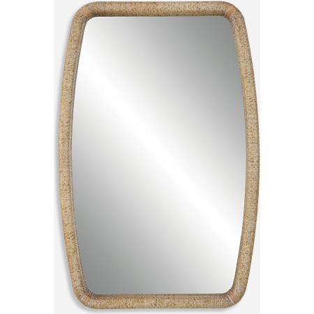 Tiki-Rattan Mirror