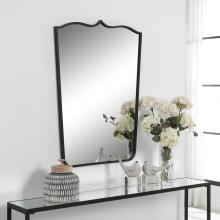 Tiara-Curved Iron Mirror