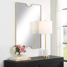 Ticket-Gold Vanity Mirror