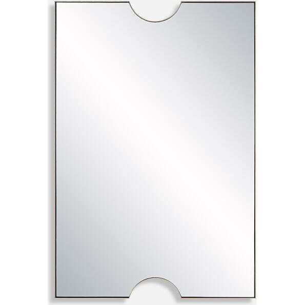 Ticket-Gold Vanity Mirror