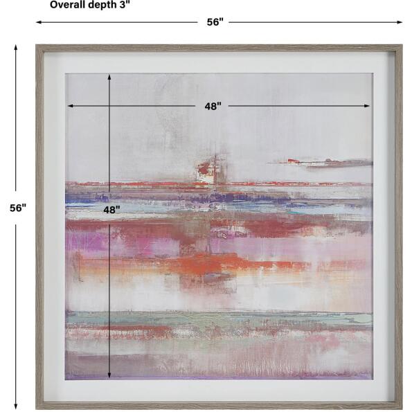Torrent Abstract Art Framed Print