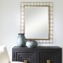 Townsend-Antiqued Gold Mirror