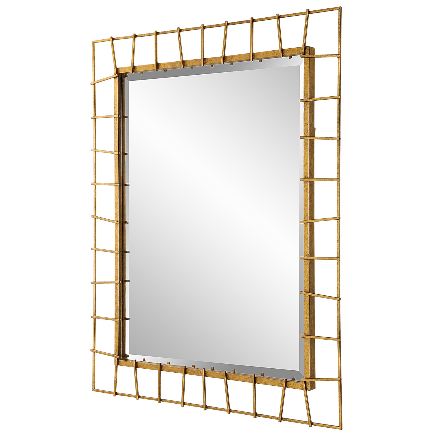 Townsend-Antiqued Gold Mirror