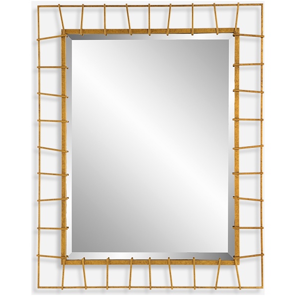 Townsend-Antiqued Gold Mirror