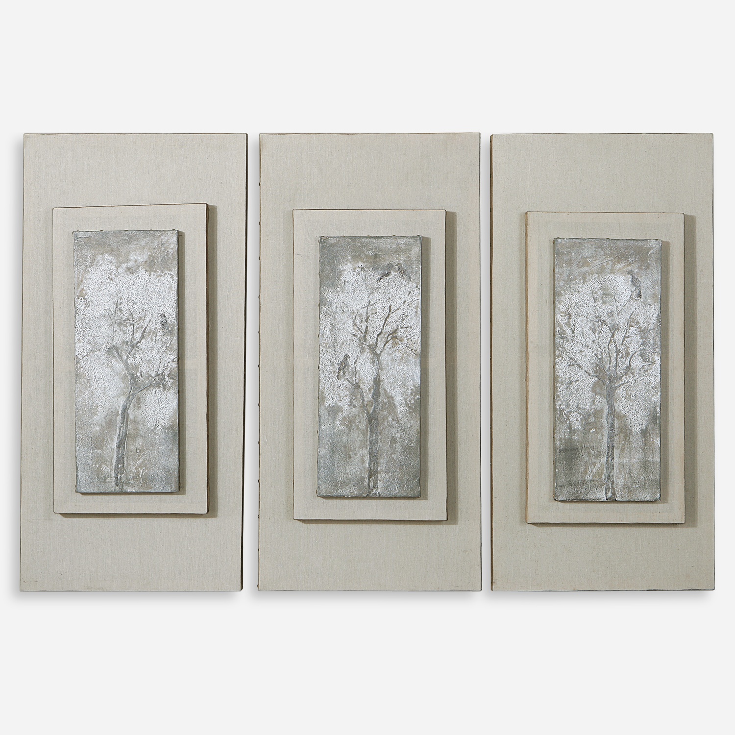 Triptych Trees-Tree / Floral Art