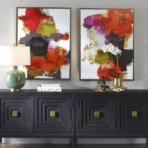 Uttermost Tried And True Framed Abstract Art