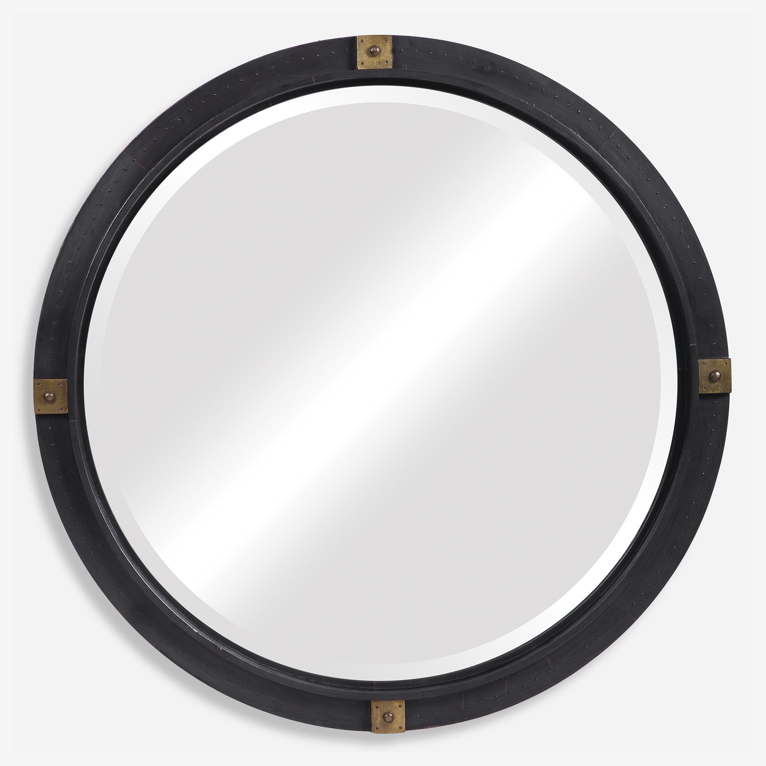 Tull-Industrial Round Mirror