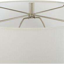 Twisted Swirl-Twisted Swirl White Table Lamp