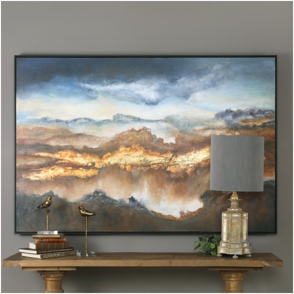 Uttermost Valley Of Light Landscape Art