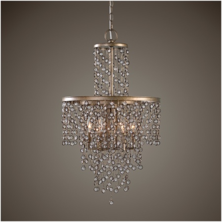 Uttermost Valka 6 Light Crystal Chandelier