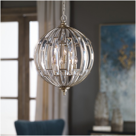 Uttermost Vicentina 6 Light Sphere Pendant