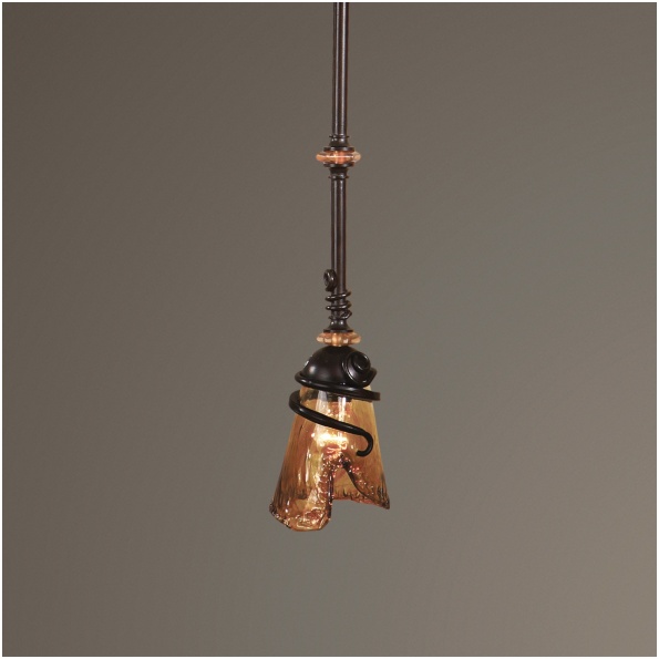 Uttermost Vitalia Oil Rubbed Bronze Mini Pendant