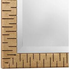 Vilmos-Metallic Gold Mirror