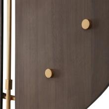 Walnut Elegance-Wall Clock