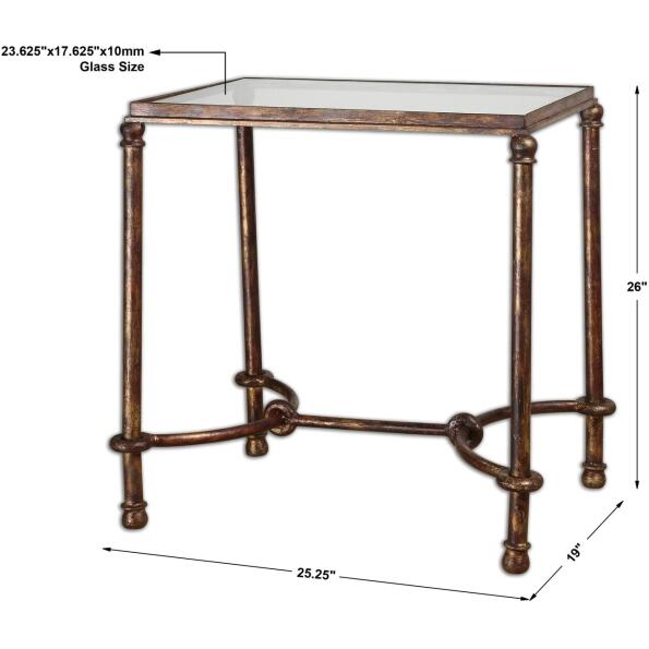 Warring Iron End Table