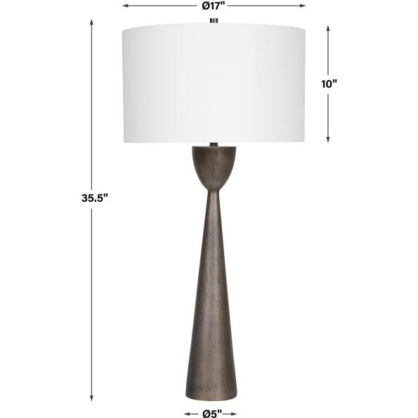 Waller Handcrafted Cast Table Lamp