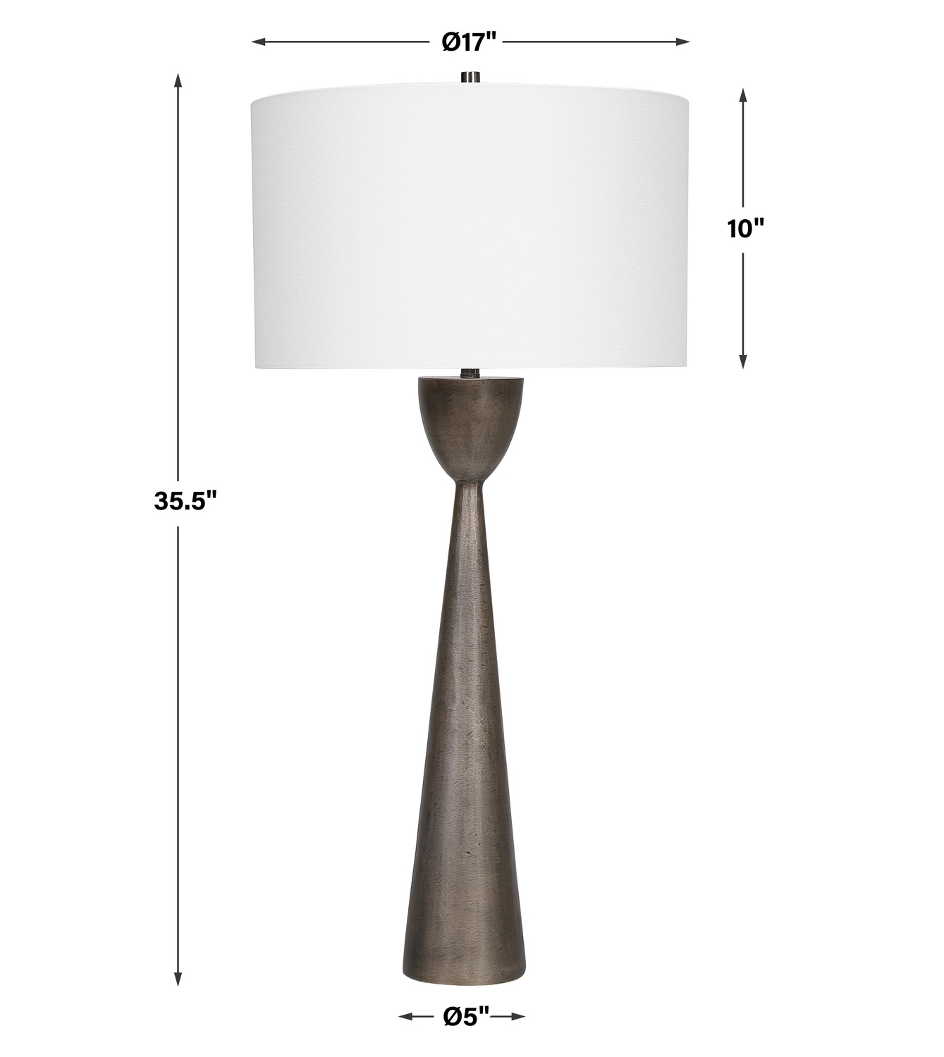 Waller-Handcrafted Cast Table Lamp