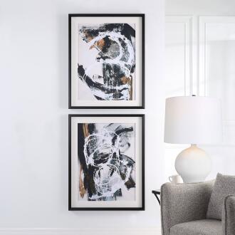 Uttermost Winterland Abstract Prints