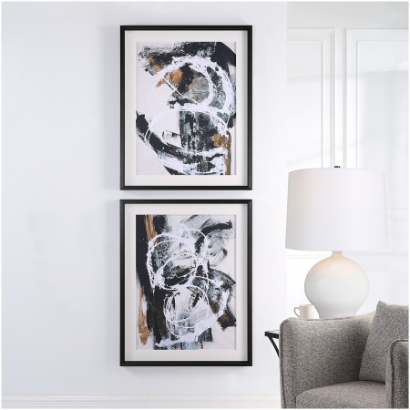 Uttermost Winterland Abstract Prints