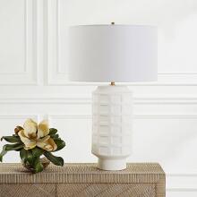 Window-White Table Lamp
