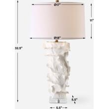 Wisp-White Table Lamp