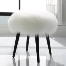 Wooly-Accent Stools