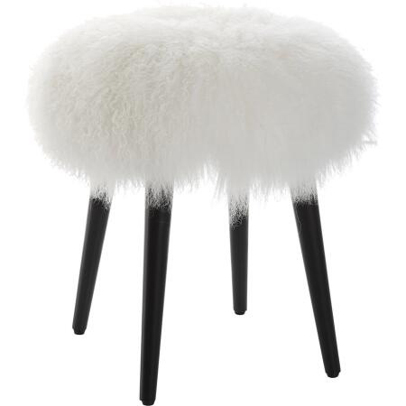 Wooly-Accent Stools