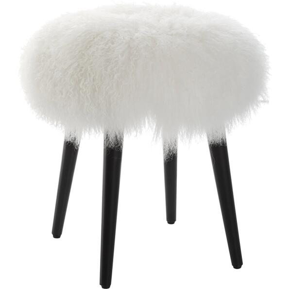 Wooly-Accent Stools