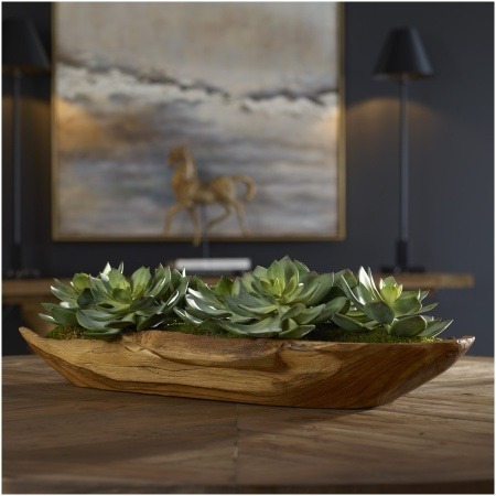 Uttermost Yuma Succulent Centerpiece