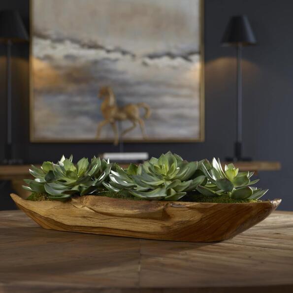 Uttermost Yuma Succulent Centerpiece