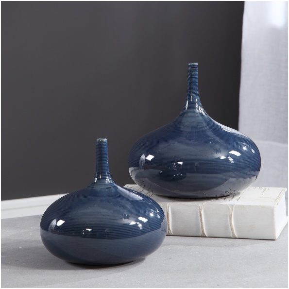 Zayan Blue Vases