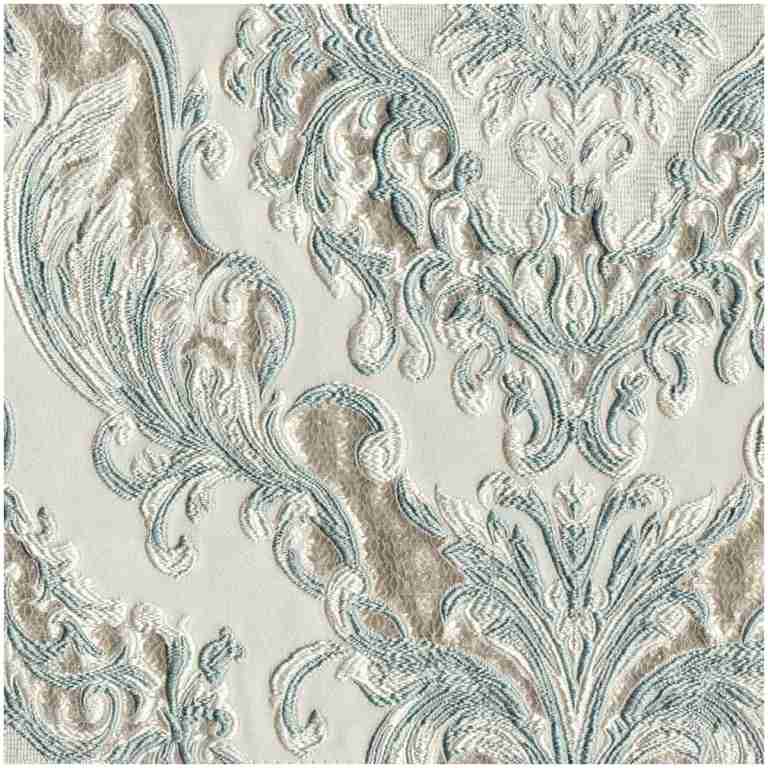 R-Arley/Aqua - Multi Purpose Fabric Suitable For Drapery