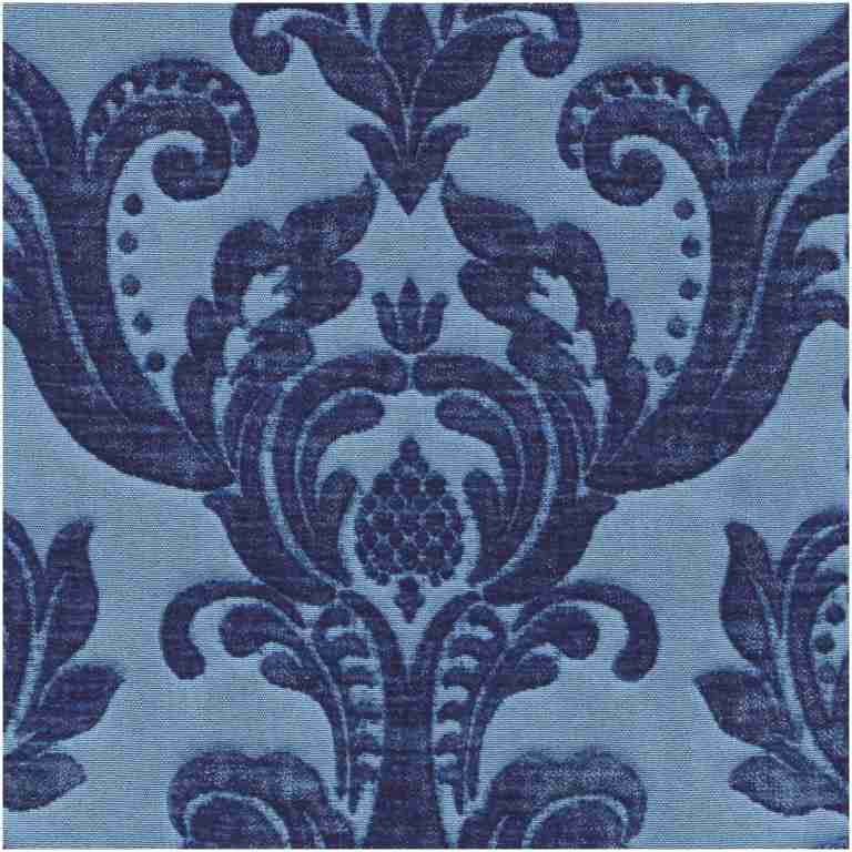 R-Vanem/Blue - Multi Purpose Fabric Suitable For Drapery