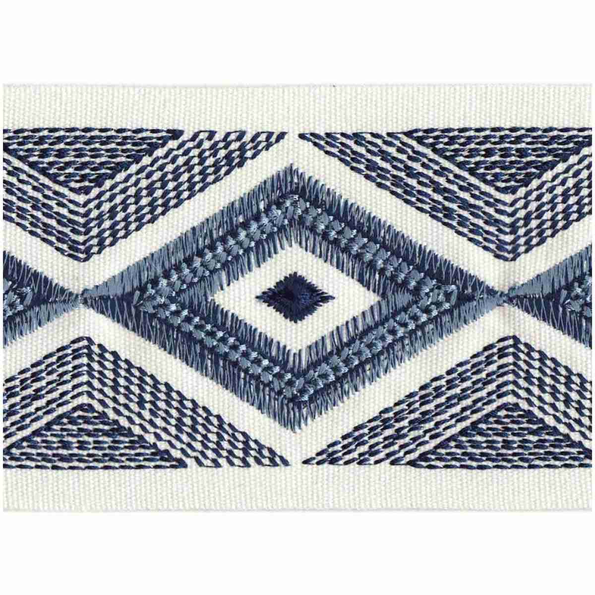 Rhombus Tape/Navy - Tape Trim - Frisco
