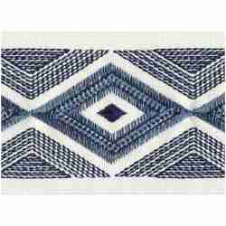Rhombus Tape/Navy - Tape Trim - Frisco