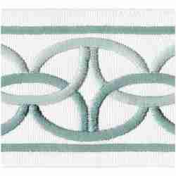Royce Tape/Aqua - Tape Trim - Plano