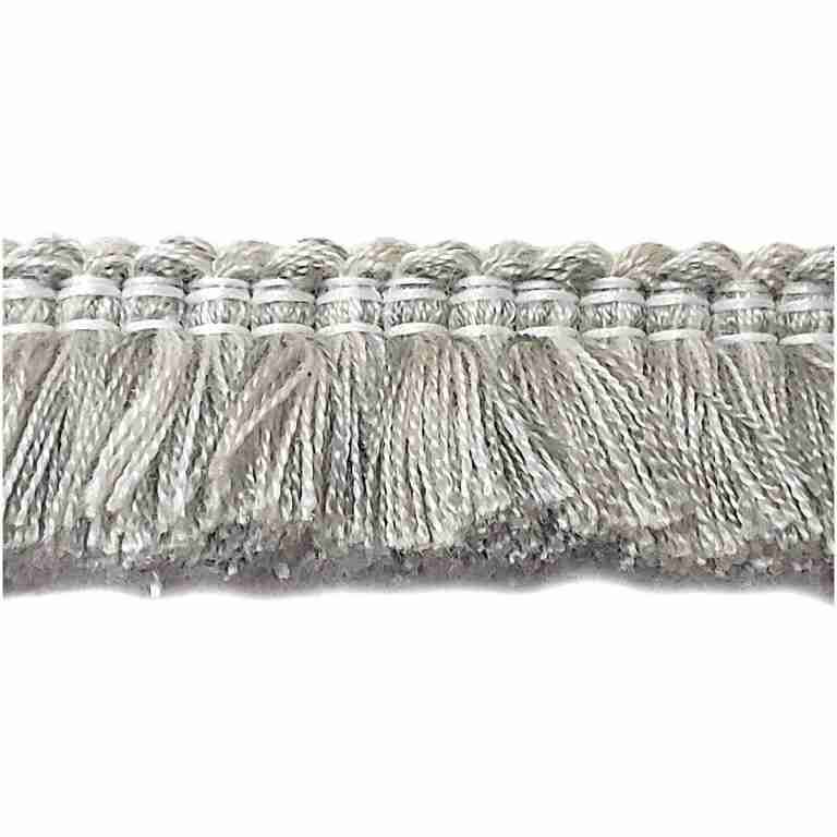 Short Brush/Silver - Brush Fringe - Houston