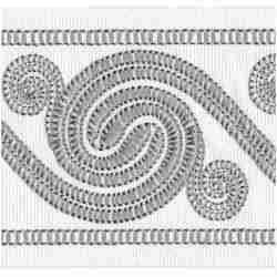 Snail Tape/Gray - Tape Trim - Frisco