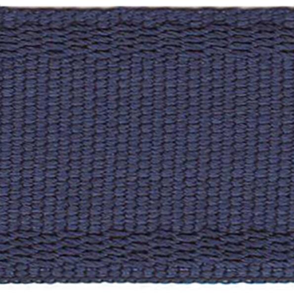Solid Braid/Navy - Tape Trim - Houston